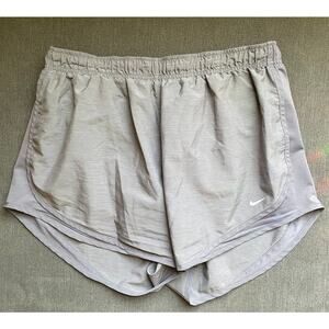 Nike Dri-FIT Tempo Running Shorts VGUC Heathered Gray XL